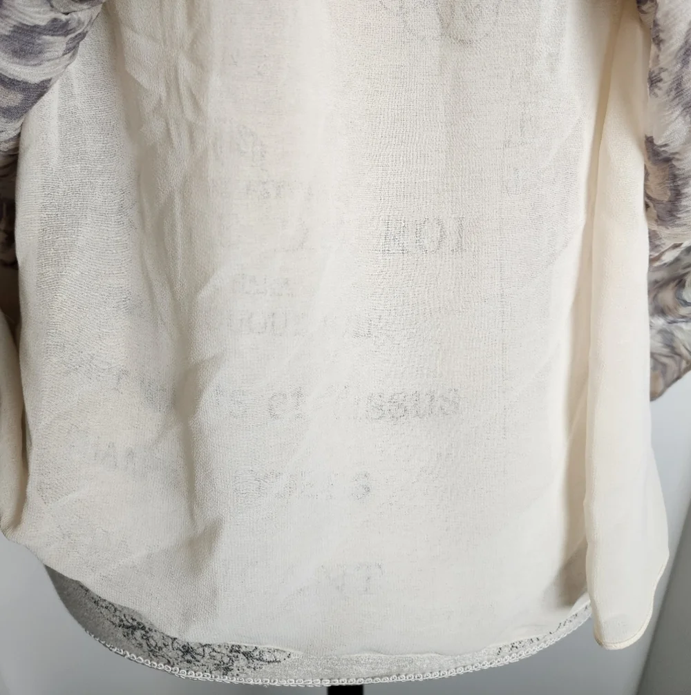 Vintage Leopard Silk Halter Top - Picture 9 of 15